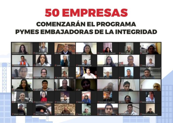 50 empresas comenzarán el programa PYMES Embajadoras de la Integridad